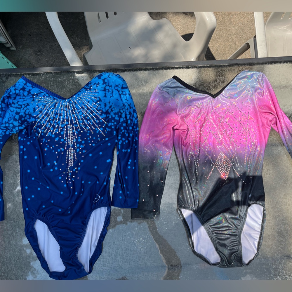 Women’s long sleeved leotards